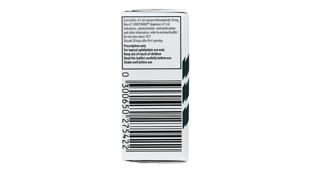 Dung dịch nhỏ mắt Azopt 1% điều trị tăng nhãn áp nội nhãn chai 5ml - 2