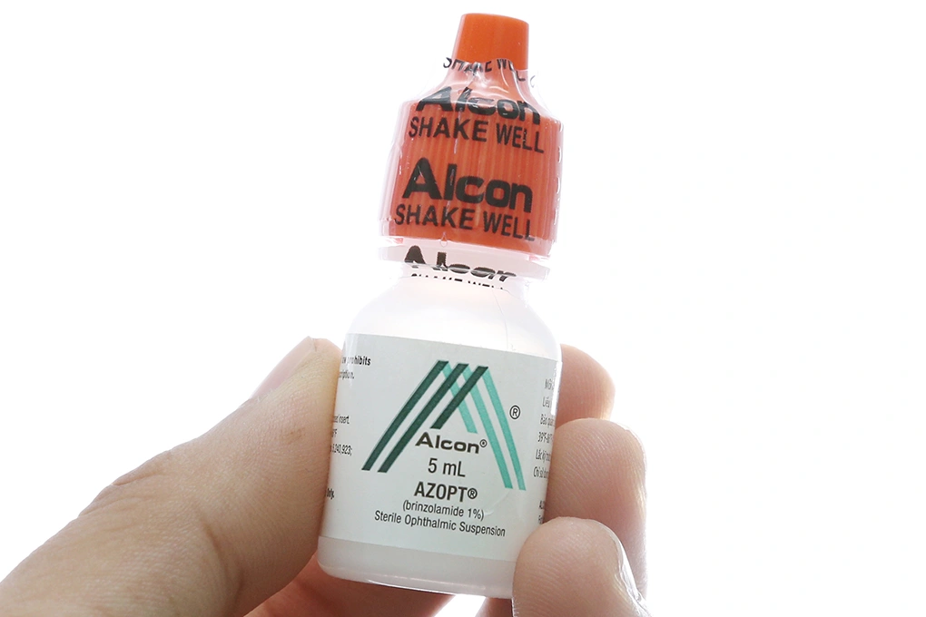 Dung dịch nhỏ mắt Azopt 1% điều trị tăng nhãn áp nội nhãn chai 5ml - 4