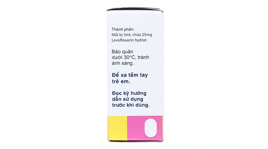 Dung dịch nhỏ mắt Cravit 0.5% trị nhiễm khuẩn mắt chai 5ml - 2