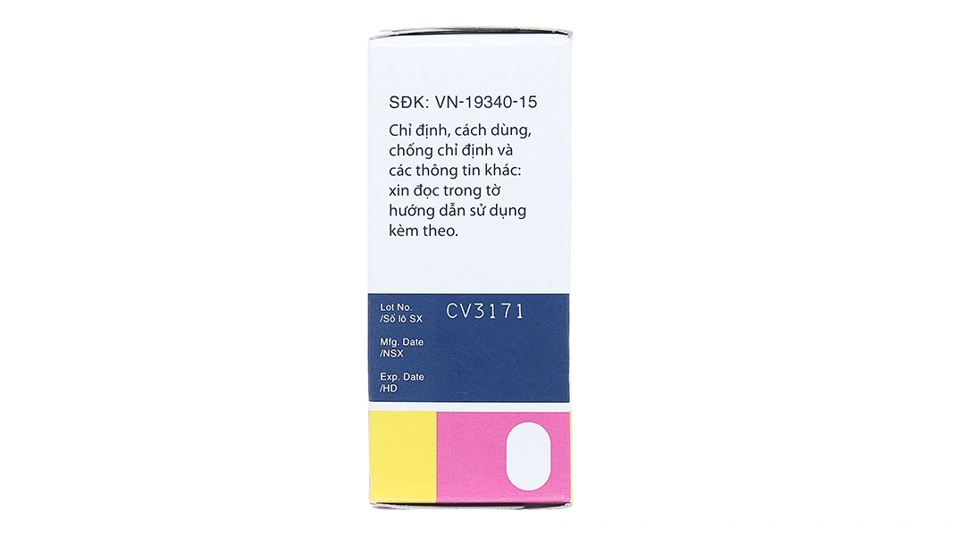 Dung dịch nhỏ mắt Cravit 0.5% trị nhiễm khuẩn mắt chai 5ml - 3