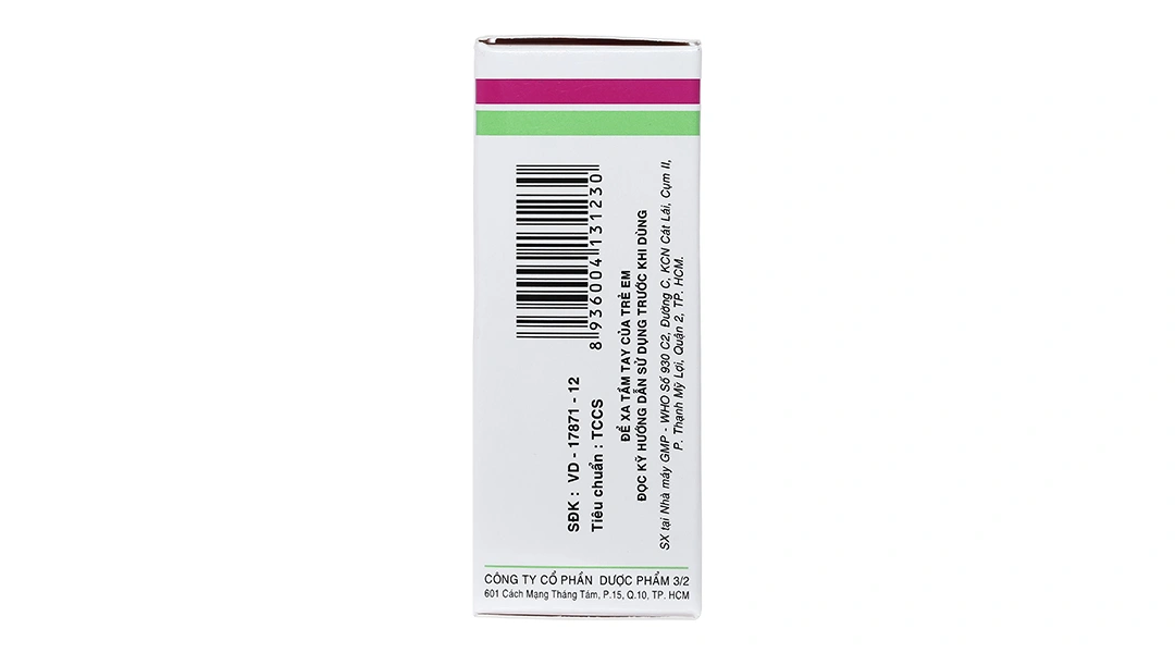 Dung dịch nhỏ mắt, mũi Efticol 0.9% vệ sinh mắt, mũi chai 10ml - 4