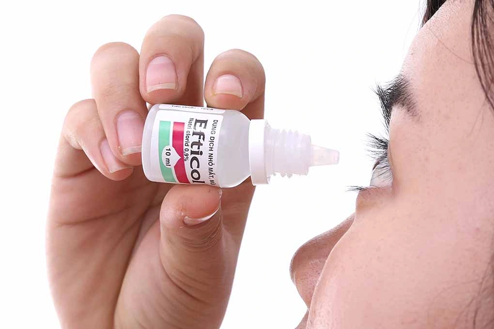 Dung dịch nhỏ mắt, mũi Efticol 0.9% vệ sinh mắt, mũi chai 10ml - 6