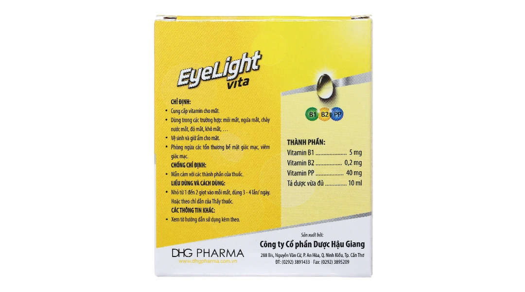 Dung dịch nhỏ mắt Eyelight Vita cung cấp vitamin, dưỡng ẩm cho mắt chai 10ml - 2