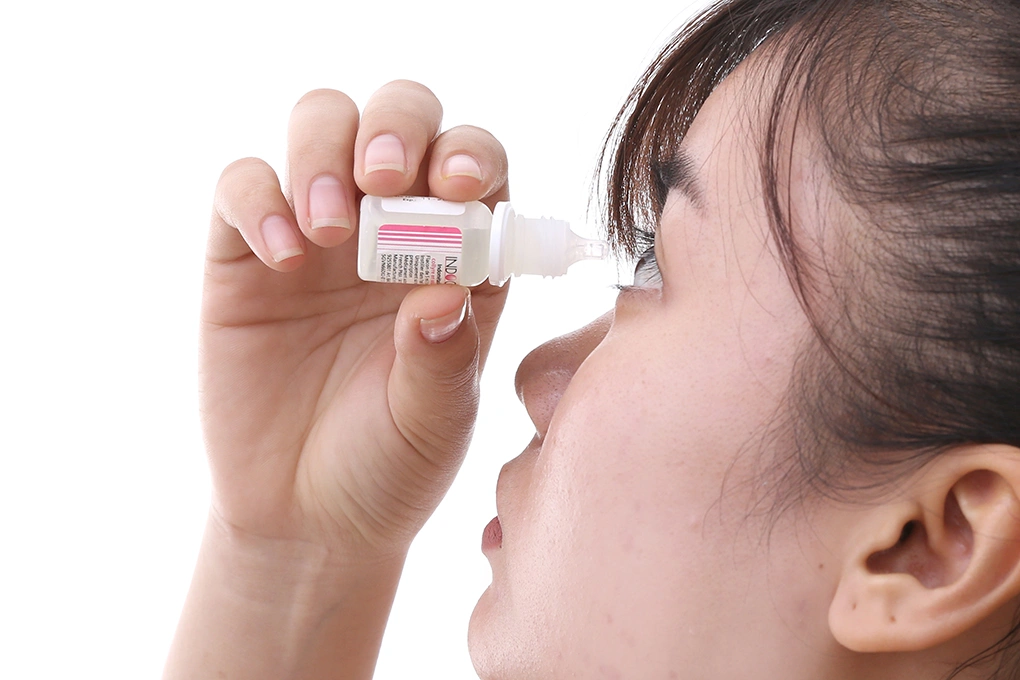 Thuốc nhỏ mắt Indocollyre 0.1% chống viêm, giảm đau sau phẫu thuật chai 5ml - 1