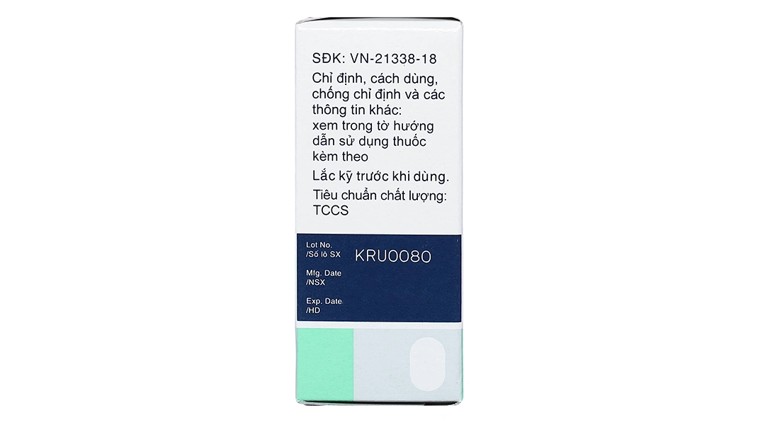 Hỗn dịch nhỏ mắt Kary Uni 0.005% trị đục thủy tinh thể chai 5ml - 3