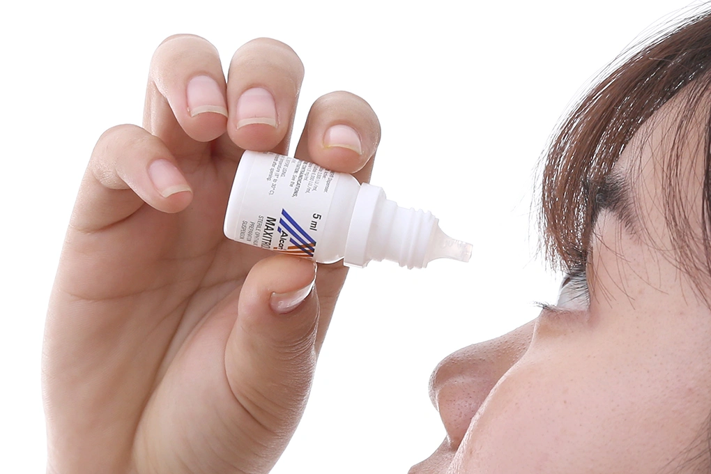 Hỗn dịch nhỏ mắt Maxitrol trị viêm mắt chai 5ml - 2