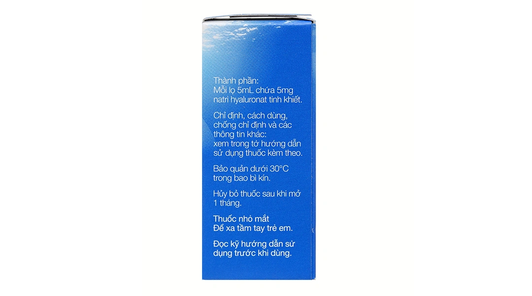 Dung dịch nhỏ mắt Sanlein 0.1% trị rối loạn biểu mô kết-giác mạc chai 5ml - 3