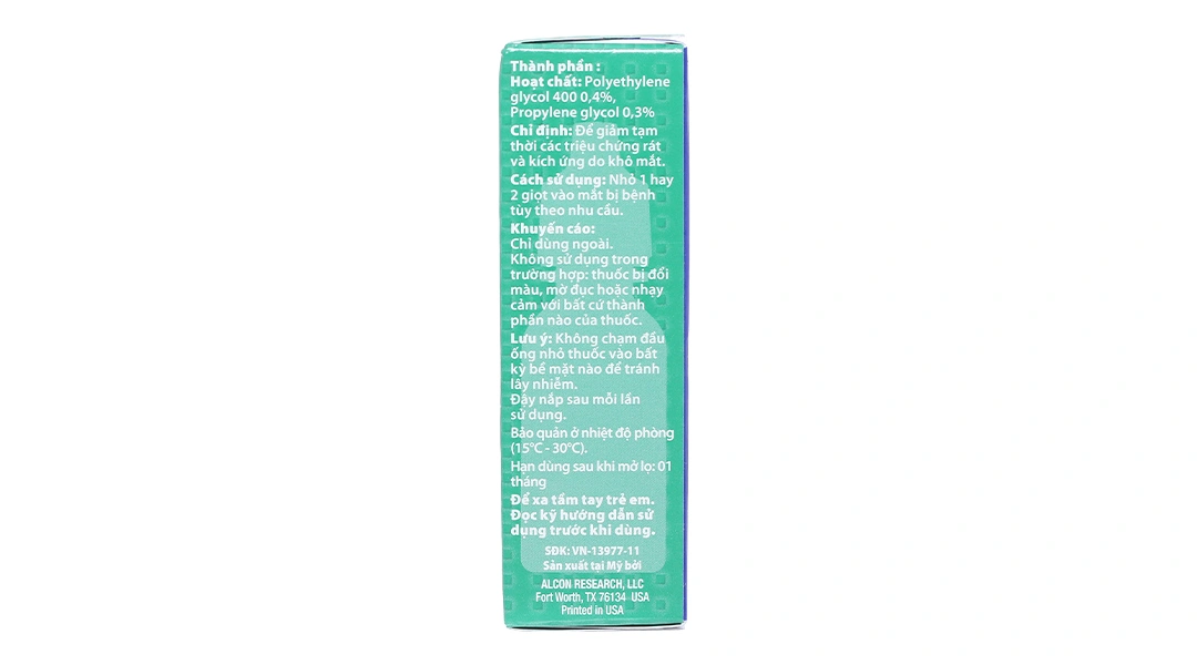 Dung dịch nhỏ mắt Systane giảm kích ứng mắt, khô mắt chai 15ml - 2