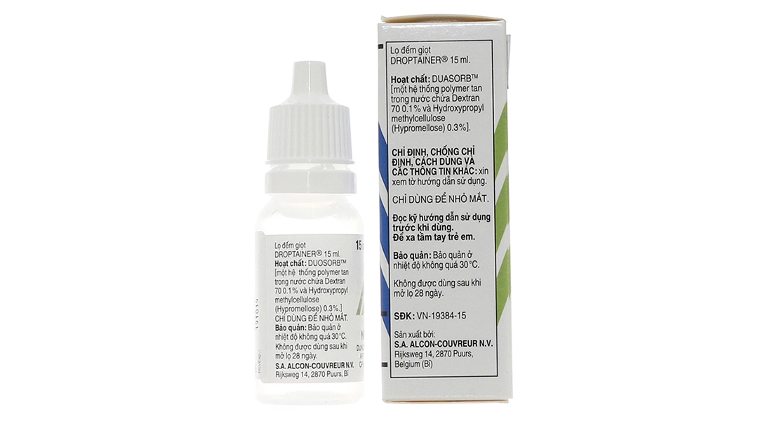 Dung dịch nhỏ mắt Tears Naturale II giảm kích ứng mắt, khô mắt chai 15ml - 2