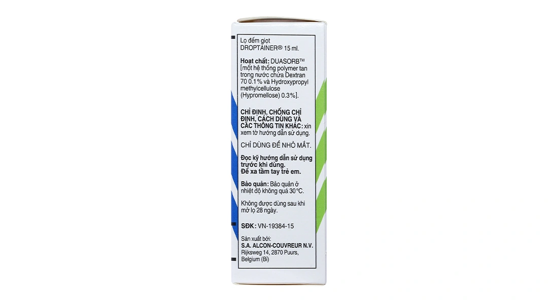 Dung dịch nhỏ mắt Tears Naturale II giảm kích ứng mắt, khô mắt chai 15ml - 4