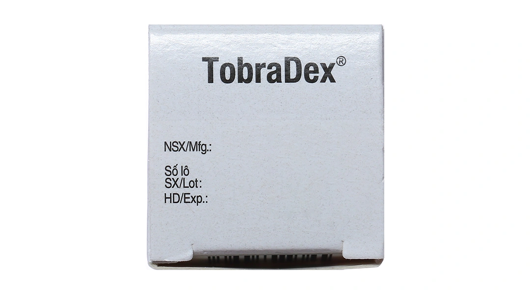 Hỗn dịch nhỏ mắt TobraDex trị viêm mắt có đáp ứng với corticoid chai 5ml - 4