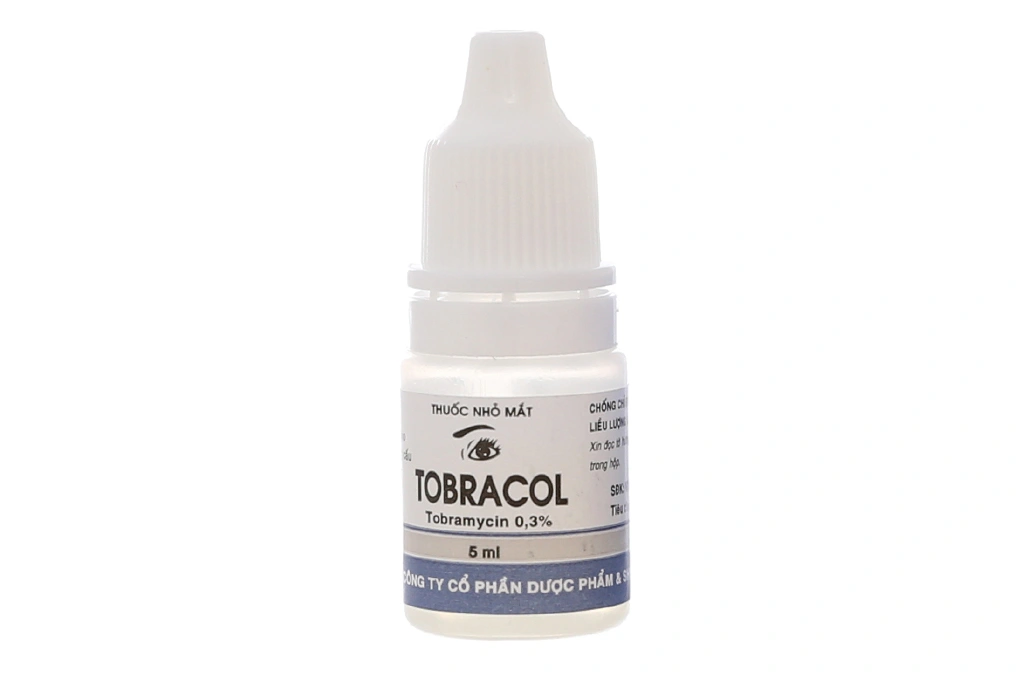 Thuốc nhỏ mắt Tobracol 0.3% trị nhiễm khuẩn mắt chai 5ml - 3
