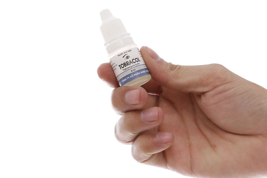 Thuốc nhỏ mắt Tobracol 0.3% trị nhiễm khuẩn mắt chai 5ml - 2