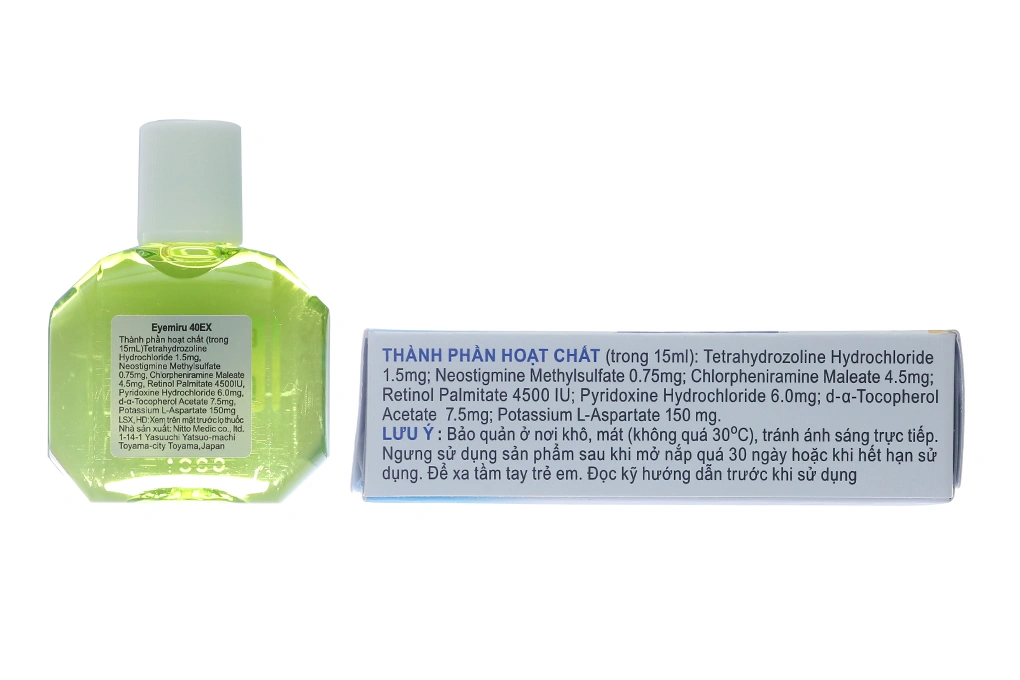 Dung dịch nhỏ mắt Eyemiru 40 EX phòng và trị các bệnh về mắt chai 15ml - 1