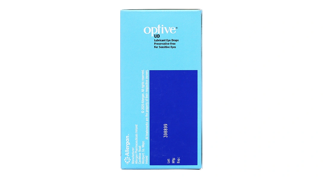 Dung dịch nhỏ mắt Optive UD giảm kích ứng mắt, khô mắt (30 ống x 0.4ml) - 2