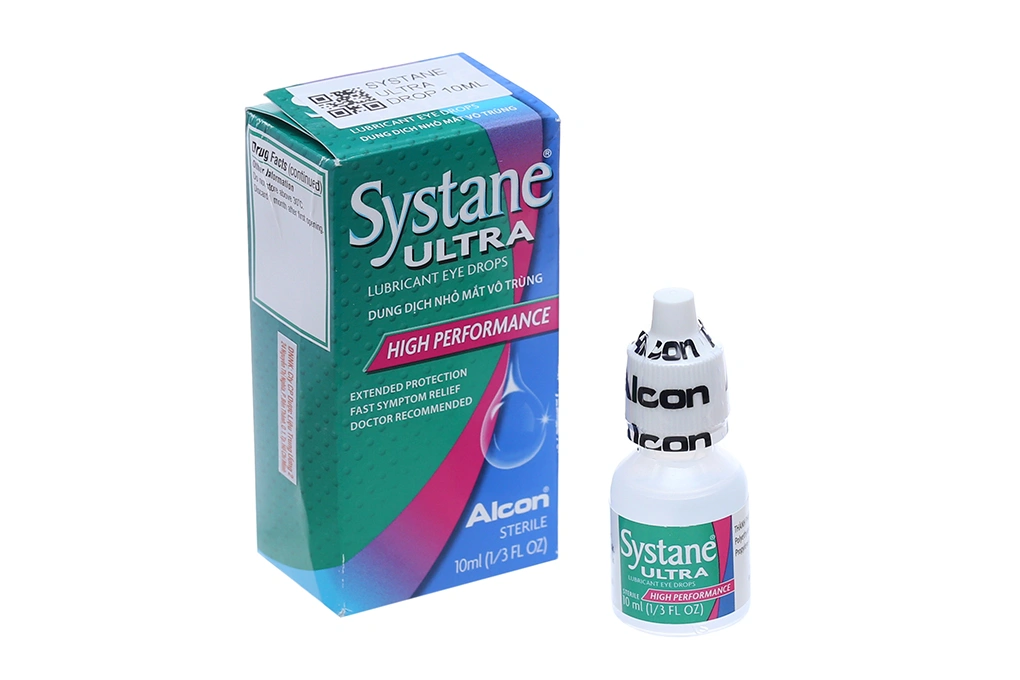 Dung dịch nhỏ mắt Systane Ultra giảm chứng rát và kích ứng do khô mắt chai 10ml - 16