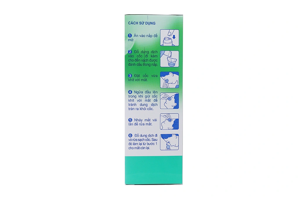 Dung dịch rửa mắt Eyemiru Wash phòng các bệnh về mắt chai 500ml - 1