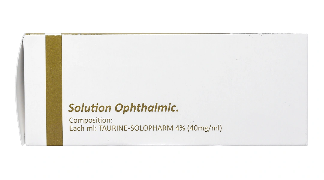Dung dịch nhỏ mắt Taurine Solopharm 4% trị loạn đường giác mạc (20 ống x 1ml) - 5