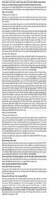 Dung dịch nhỏ mắt DuoTrav làm giảm áp lực nội nhãn chai 2.5ml - 9