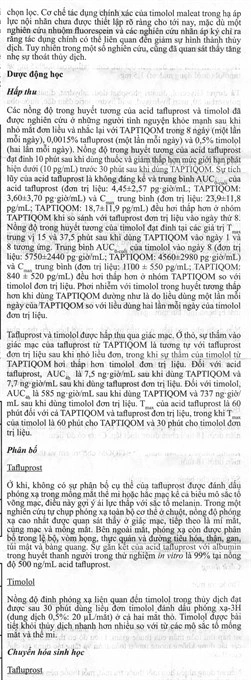Dung dịch nhỏ mắt Taptiqom trị tăng nhãn áp (30 ống x 0.3ml) - 10