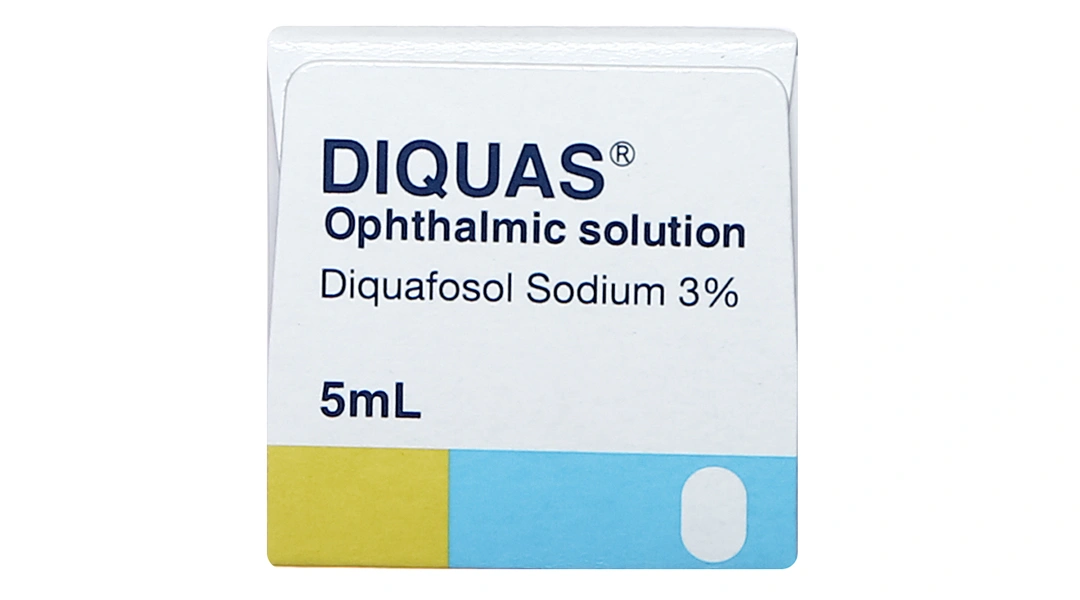 Dung dịch nhỏ mắt Diquas 3% trị khô mắt chai 5ml - 4