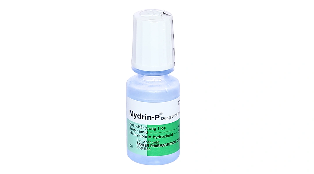 Dung dịch nhỏ mắt Mydrin-P làm giãn đồng tử trong chẩn đoán lọ 10ml - 7