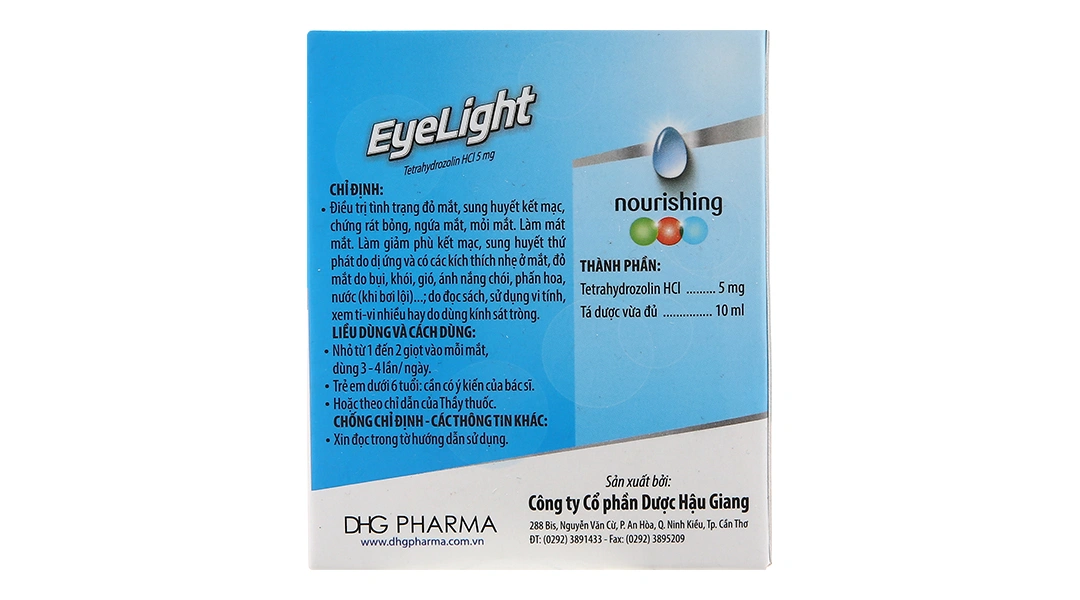Dung dịch nhỏ mắt Eyelight trị đỏ mắt, ngứa mắt chai 10ml - 2