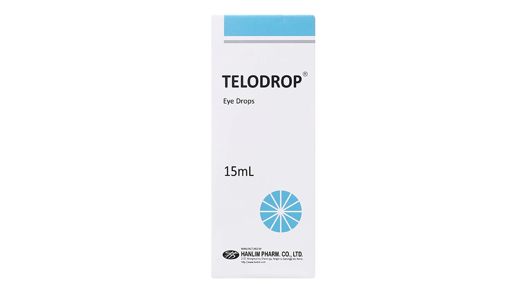 Thuốc tra mắt Telodrop Eye Drops trị các triệu chứng khô mắt chai 15ml - 1