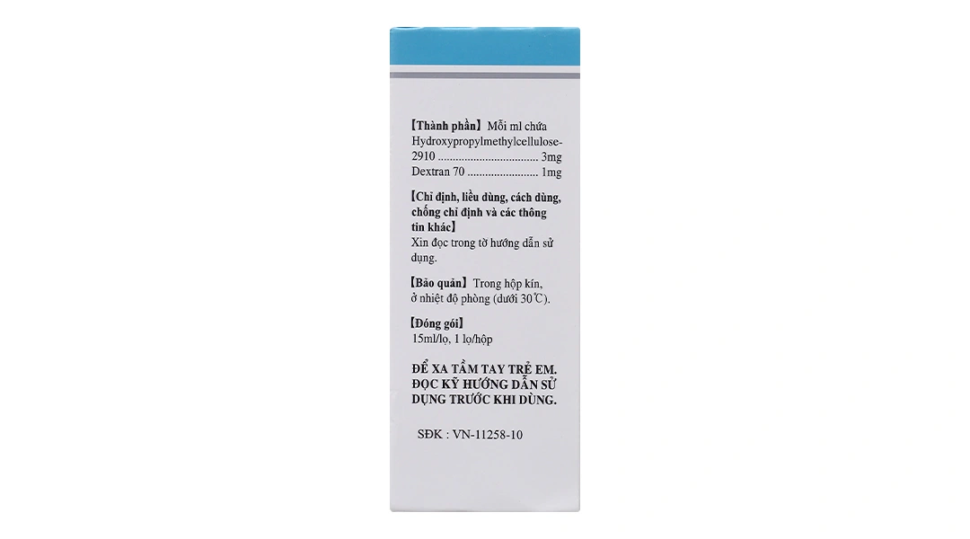 Thuốc tra mắt Telodrop Eye Drops trị các triệu chứng khô mắt chai 15ml - 2