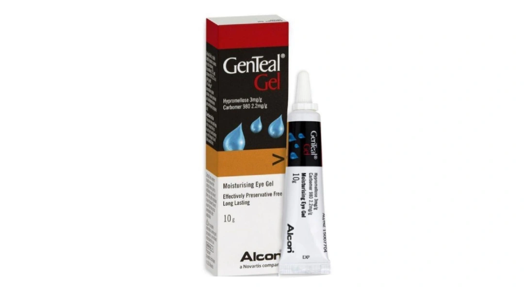 Gel tra mắt Genteal Gel giảm đỏ mắt, cộm mắt tuýp 10g - 