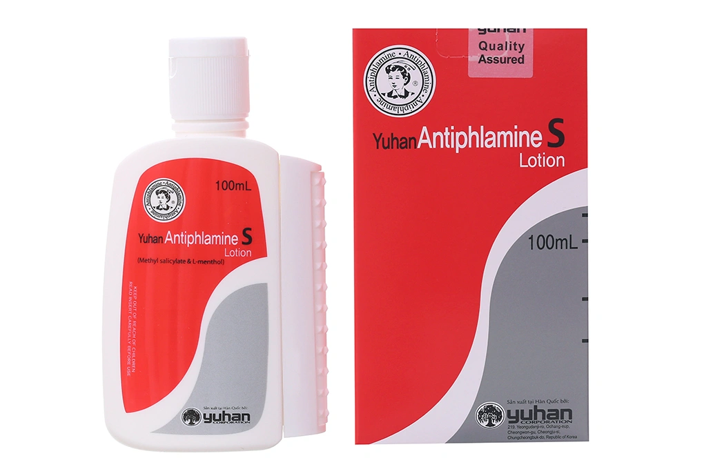 Dầu xoa Yuhan Antiphlamine S Lotion chai 100ml - 