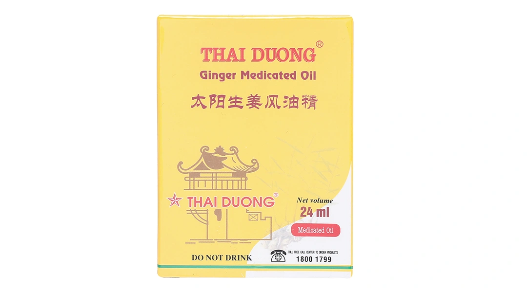 Dầu gừng Thái Dương chai 24ml - 1