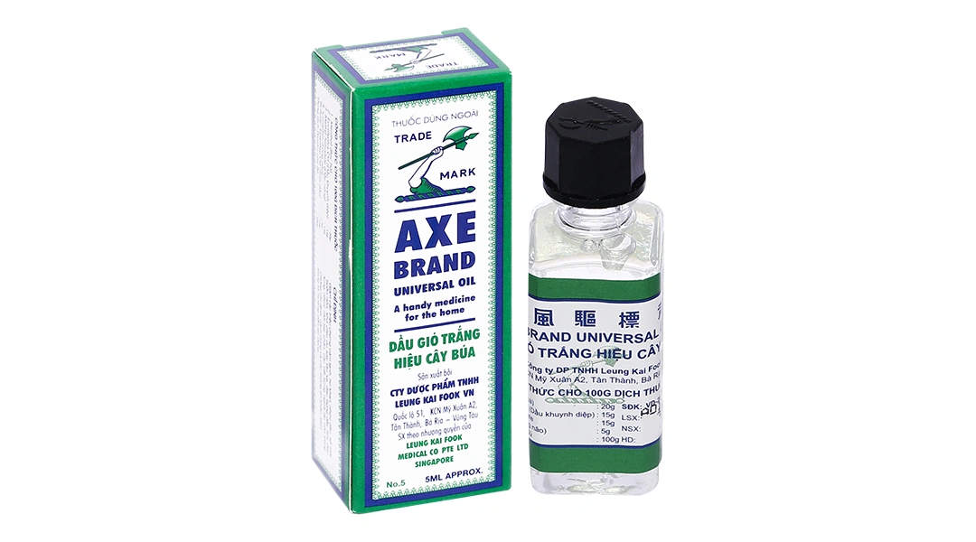 Dầu gió trắng hiệu cây búa chai 5ml - 