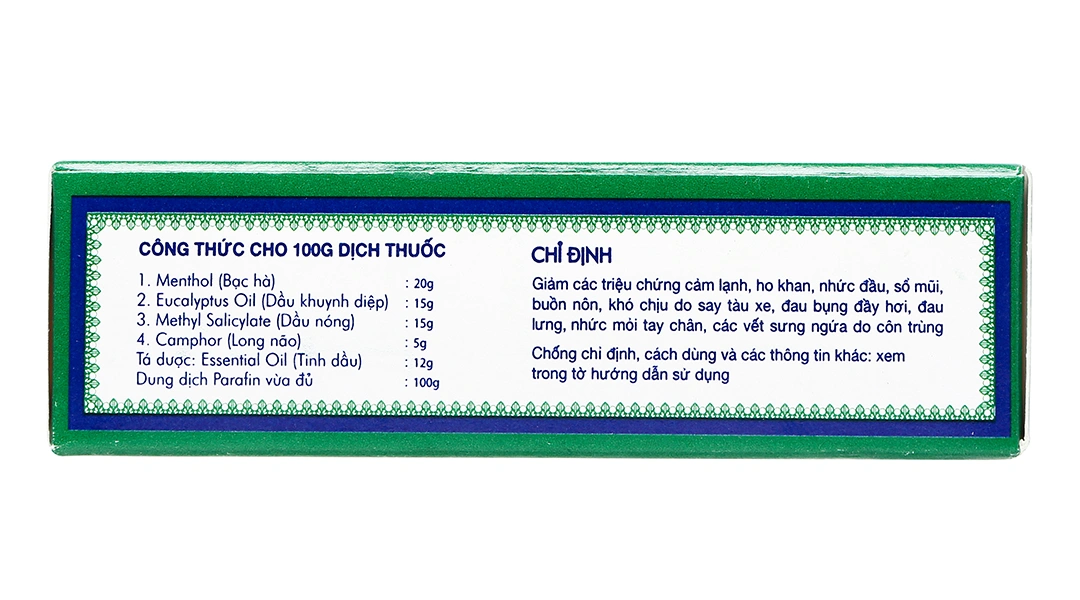 Dầu gió trắng hiệu cây búa chai 5ml - 2
