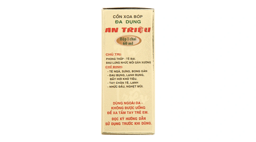 Cồn xoa bóp đa dụng An Triệu chai 60ml - 3