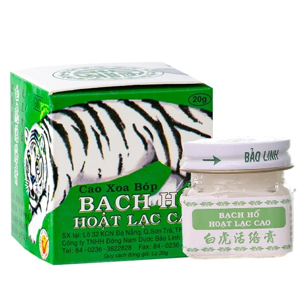 Cao xoa Bạch Hổ Hoạt Lạc Cao