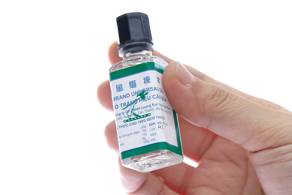 Dầu gió trắng hiệu cây búa chai 5ml - 11