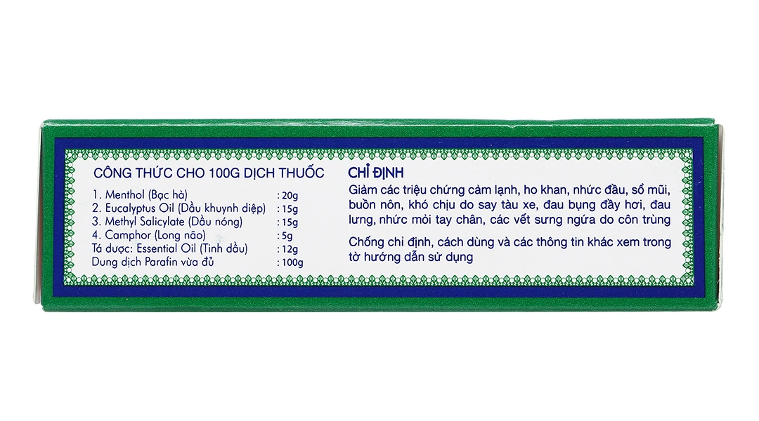 Dầu gió trắng hiệu cây búa chai 5ml - 9
