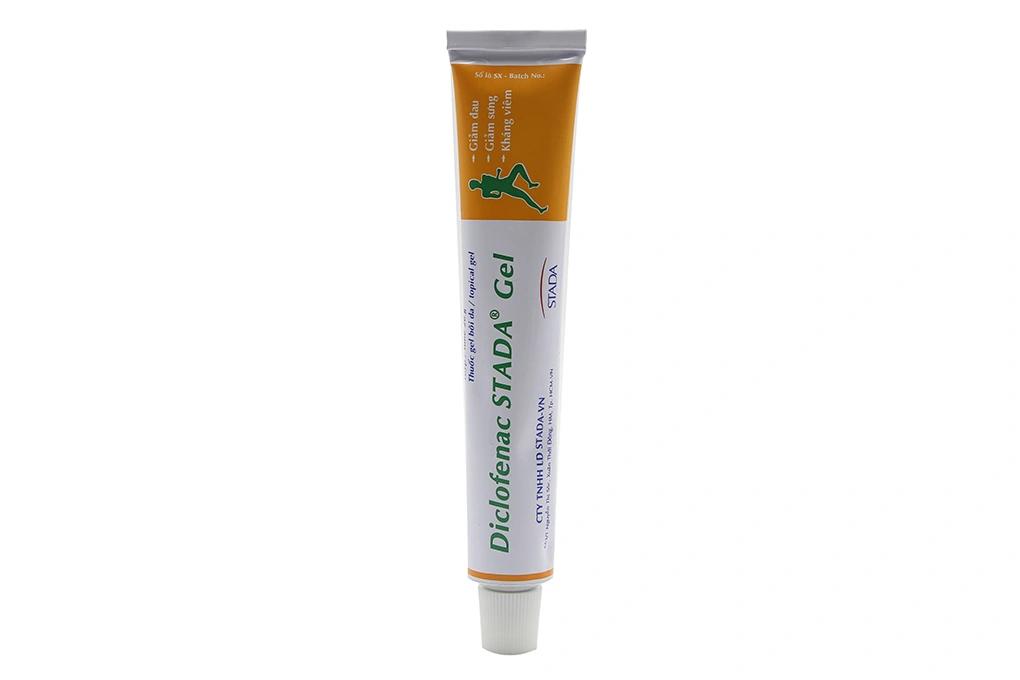 Gel bôi Diclofenac Stada giảm đau, kháng viêm xương khớp tuýp 20g - 3