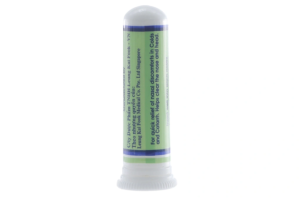 Ống hít Axe Brand Inhaler giảm nghẹt mũi, thông mũi vỉ 6 ống - 3