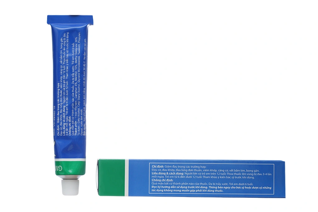 Kem bôi Ecosip giảm đau cơ, xương khớp tuýp 45g - 3
