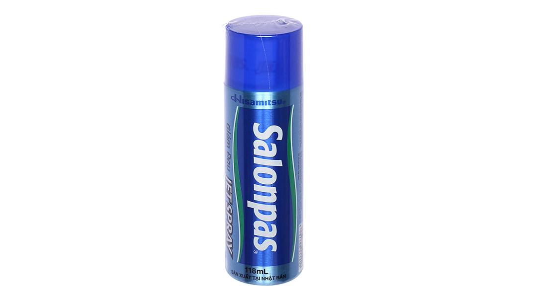 Xịt giảm đau Salonpas Jet Spray giảm đau, kháng viêm cơ khớp chai 118ml - 10