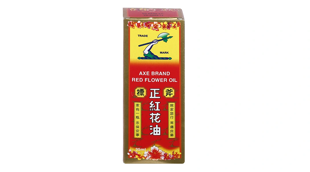 Dầu Hồng Hoa hiệu Cây Búa chai 35ml - 1