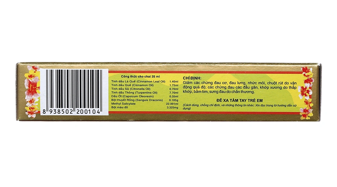 Dầu Hồng Hoa hiệu Cây Búa chai 35ml - 3