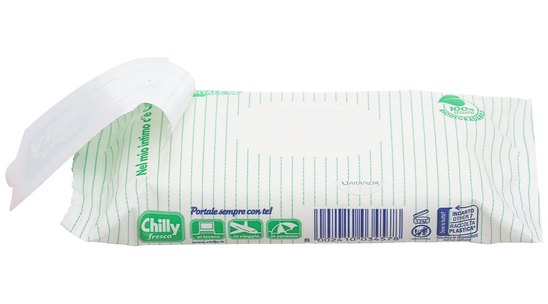 Khăn ướt vệ sinh vùng kín Chilly Fresco se lạnh, làm sạch khử mùi gói 12 miếng - 5