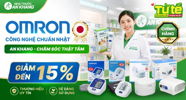 Omron - Công nghệ chuẩn Nhật - Giảm  đến 15%
