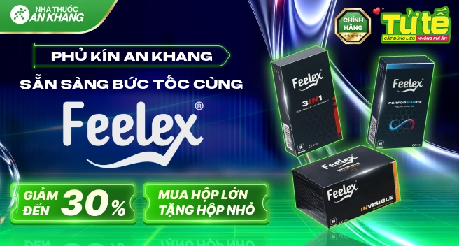 Sẵn sàng bức tốc cùng Feelex - Giảm đến 30%