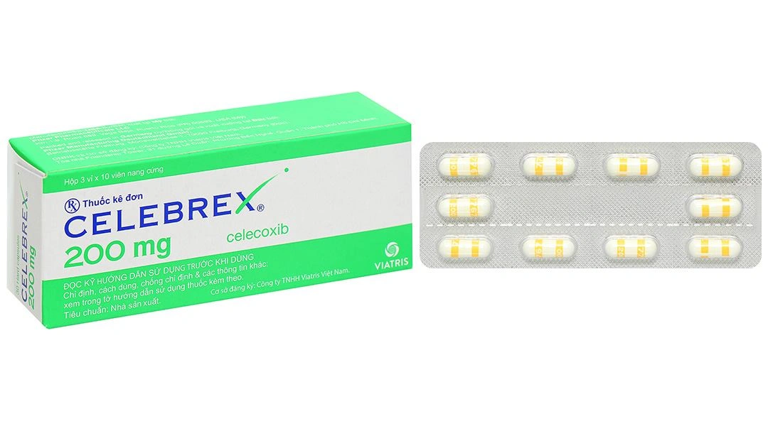 Celebrex 200mg giảm đau, kháng viêm xương khớp (3 vỉ x 10 viên) - 1