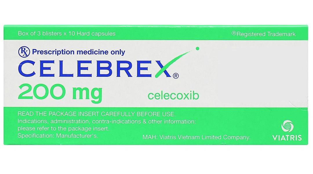 Celebrex 200mg giảm đau, kháng viêm xương khớp (3 vỉ x 10 viên) - 2
