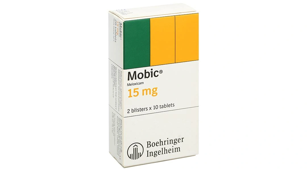 Mobic 15mg giảm đau, kháng viêm xương khớp (2 vỉ x 10 viên) - 